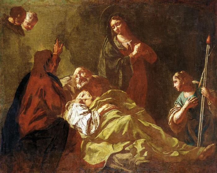 Giovanni Battista Piazzetta Death of Joseph